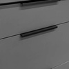 Szafka pod ekspres mobilna Mega-M H- 87 cm L- 184 cm G- 76 cm antracyt 0164 N