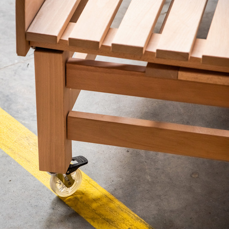 Wyspa na warzywa i owoce H-112 cm L-120 cm G-97 cm buk