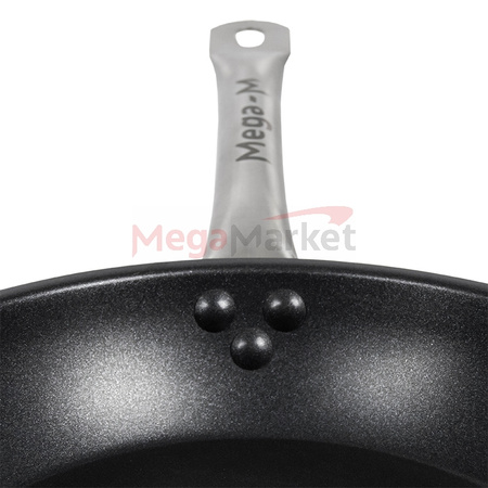 Patelnia z powłoką nieprzywieralną Mega-M o średnicy 32 cm N