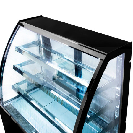 Witryna cukiernicza Mega-M CLARA S120 black