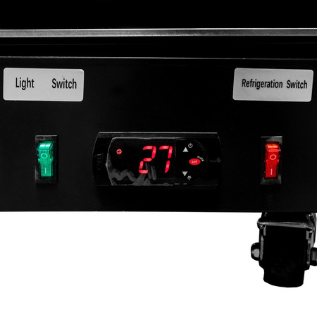 Witryna chłodnicza Mega-M DIEGO R62 Prestige Black N