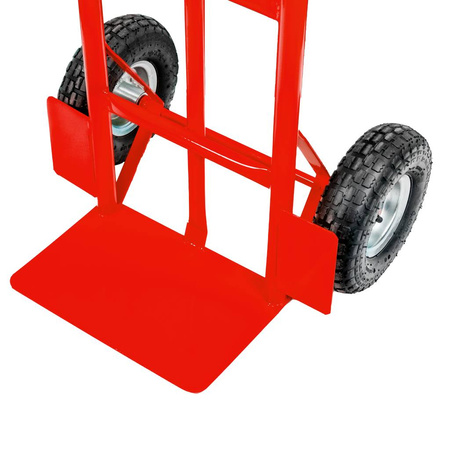 Wózek magazynowy młynarka Mega-M 2w1 transportowy czerwony 250kg karton N