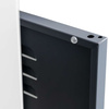 Szafka ubraniowa skrytkowa BHP Mega-M J-40/2 2 drzwiowa szara/ grafitowy front S-40 cm G-50 cm H-180 cm skręcana N
