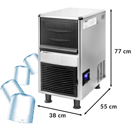 Kostkarka do lodu 35 kg/24 h Mega-M KL/S/35/P/350/R290