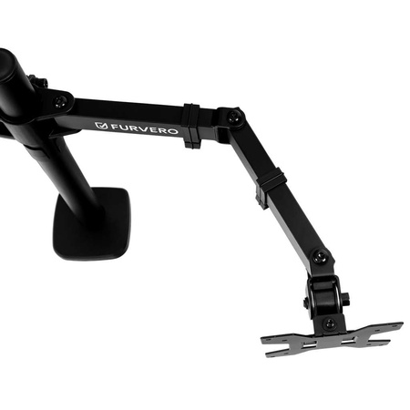 Uchwyt na monitor do biurka FURVERO HK003 13-32" 2 regulowane ramiona czarny