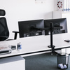 Uchwyt na monitor do biurka FURVERO HK003 13-32" 2 regulowane ramiona czarny