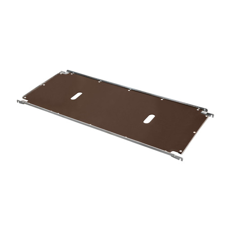 Półka do wózka na kwiaty Mega-M L-130 cm G-55 cm sklejka metalowe profile boczne N