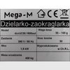 Dzielarko-zaokrąglarka do ciasta automatyczna Mega-M dzzUC30.1500aut