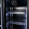 Witryna chłodnicza Mega-M DIEGO R112 Prestige black  S-112 cm G-63 cm H-198 cm N