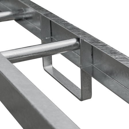 Manurack Mega-M paleta słupkowa 202,5x118x31 cm - podwójny mobilrack