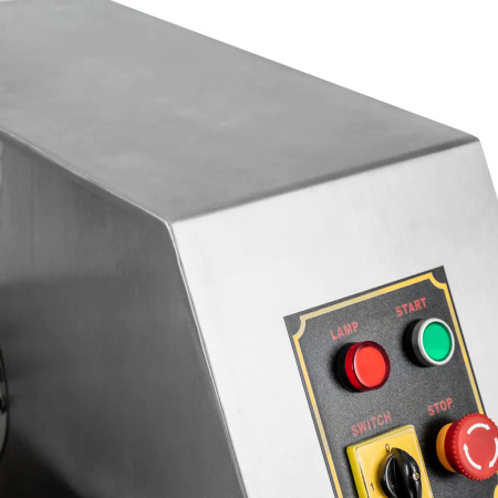 Kuter masarski gastronomiczny ze stali nierdzewnej Mega-M 50 L 1000 kg/h 2200-2800 W