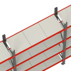 Regał magazynowy 4-półkowy Mega-M FORTIS H-200 cm L-158,5 cm G-60 cm moduł dostawny N