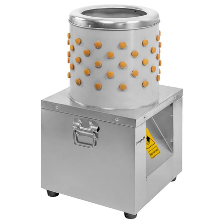 Skubarka do drobiu gołębi i przepiórek Mega-M CH 1-2G/P bęben 30.5 cm 1-2 przepiórki lub 1 gołąb/min 200 W