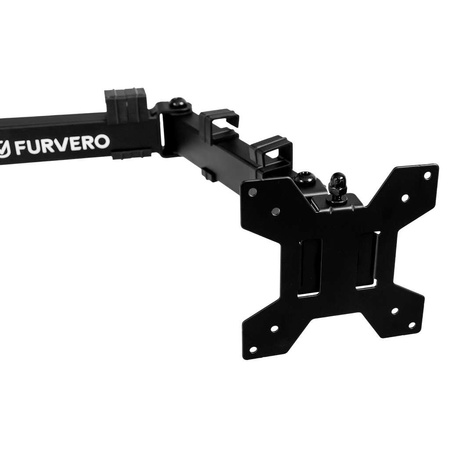 Uchwyt na monitor do biurka FURVERO HK004 1 regulowane ramię czarny
