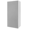 Szafka ubraniowa BHP Mega-M J-60 2 drzwiowa szara/ czerwony front  S-60 cm G-50 cm H-180 cm skręcana (wysyłka paletowa) N