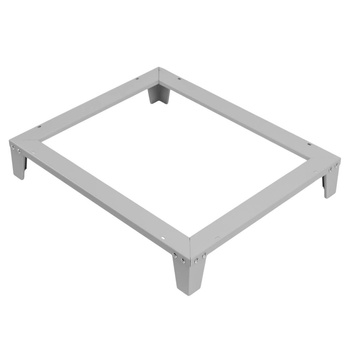 Podstawa ramowa z nóżkami do szafki BHP 60 Mega-M szara 60x50x10 cm