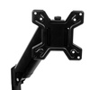 Uchwyt na monitor do biurka FURVERO HK002 22-32" 2 regulowane ramiona sprężyna gazowa czarny