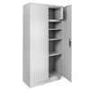 Szafa metalowa na dokumenty ze skarbczykiem Mega-M J-90 szara S-90 cm G-40 cm H-185 cm skręcana N