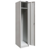 Szafka ubraniowa BHP Mega-M J-40 1 drzwiowa szara S-36 cm G-50 cm H-180 cm skręcana N