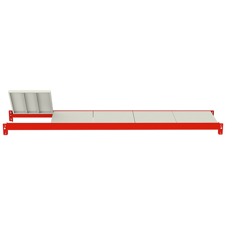 Półka do regału magazynowego Mega-M FORTIS L-250 cm G-40 cm N