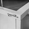 Basen gastronomiczny spawany jednokomorowy Mega-M 100x60x85 cm stal nierdzewna