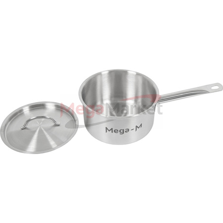 Rondel z pokrywką ze stali nierdzewnej Mega-M 2,7L 18x10,5 cm