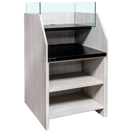 Stanowisko do hot-dogów Mega-M H-134 cm L-70 cm G-80 cm wiąz liberty