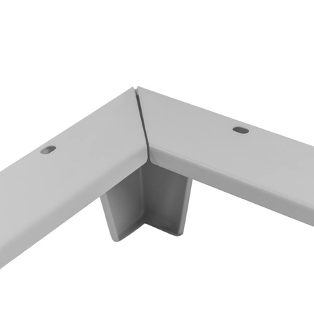 Podstawa ramowa z nóżkami do szafki BHP 80 Mega-M 80x50x10 cm