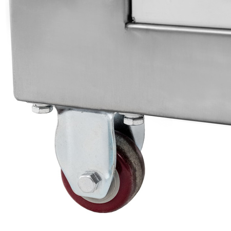 Nadziewarka do kiełbas hydrauliczna Mega-M 15 L wydajność 300 kg/h moc 750 W