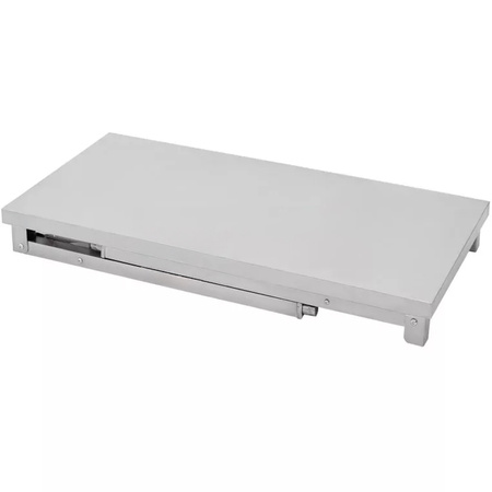 Stół ze stali nierdzewnej centralny składany Mega-M S-80 cm G-60 cm H-85 cm N