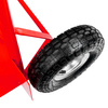 Wózek magazynowy młynarka Mega-M 2w1 transportowy czerwony 250kg karton N