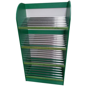 Regał na warzywa i owoce H-180 cm L-95 cm G-50 cm zielony