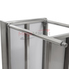 Stół gastronomiczny Mega-M 80X70 /2półki/1R/MDF/ N