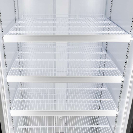 Witryna chłodnicza 1-drzwiowa 614L Mega-M DIEGO i75 oświetlenie LED