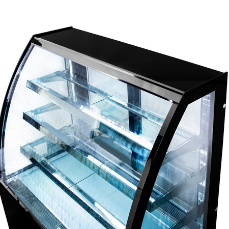 Witryna cukiernicza Mega-M CLARA S120 black