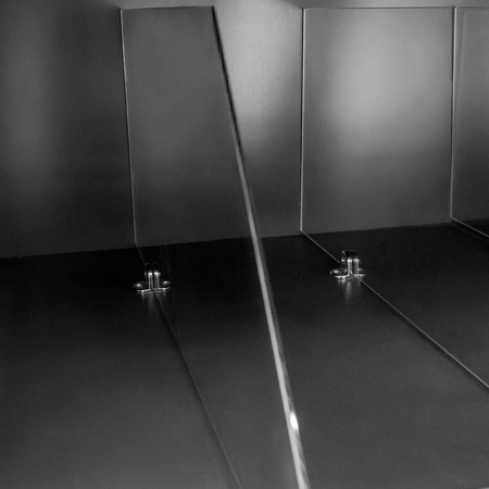 Witryna sklepowa na ciastka i cukierki Mega-M H-205 cm L-80 cm G-58 cm bazalt