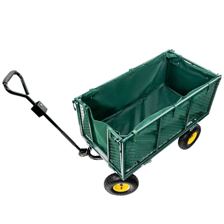 Wózek ogrodowy transportowy składany 102 cm x 52 cm x 105 cm 500kg N