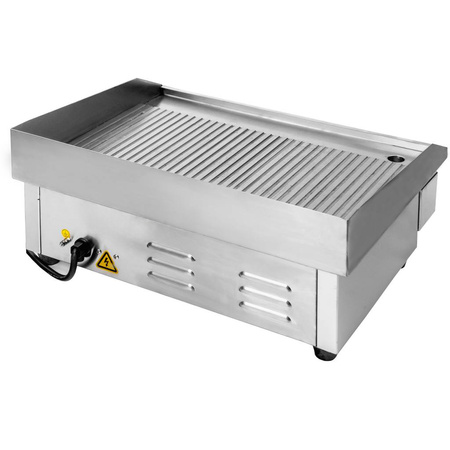 Płyta grillowa elektryczna ryflowana Mega-M UC 3kW
