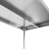 Regał ze stali nierdzewnej skręcany z 4 półkami Mega-M S-80 cm G-60 cm H-180 cm N