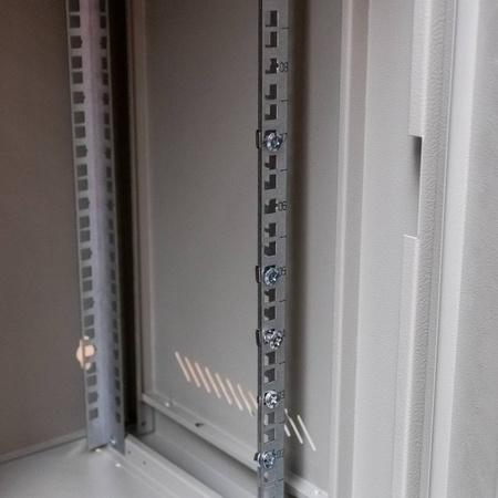 Szafa Rack Mega-M 19" 12U 600x600x400 wisząca szary N