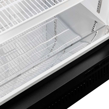 Witryna chłodnicza 1-drzwiowa 614L Mega-M DIEGO i75 oświetlenie LED