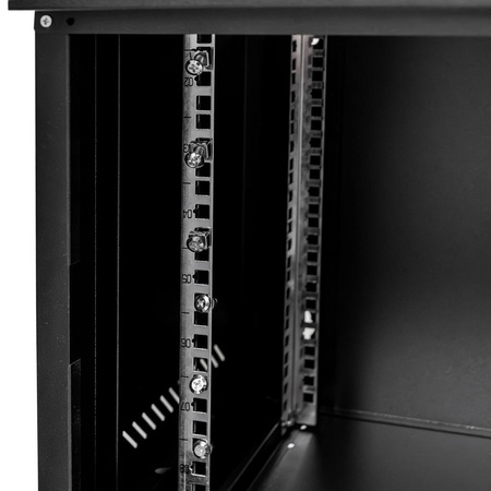 Szafa Rack Mega-M 19" 9U 450x600x400 wisząca czarny N