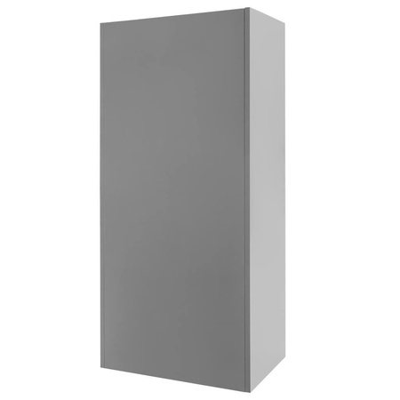 Szafka BHP ubraniowa Mega-M pracownicza 2-drzwiowa S-80 cm szara/grafitowy front WYSYŁKA PALETOWA