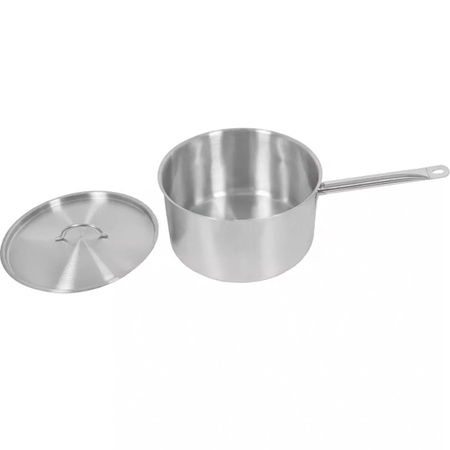 Rondel z pokrywką ze stali nierdzewnej Mega-M 9,8L 28x16 cm