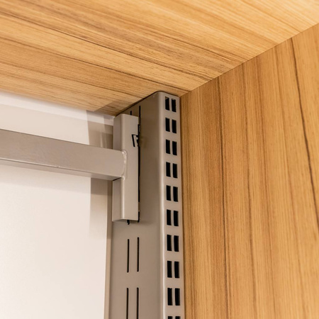 Regał na pieczywo otwarty oświetlenie LED Mega-M H-193 cm L-257 cm G-62 cm Coco Bolo