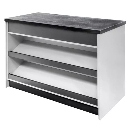 Lada sklepowa sprzedażowa impulsowa Mega-M H-90 cm L-120 cm G-60 cm jasny szary