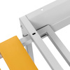 Podstawa z wysuwaną ławeczką WPC pod szafkę BHP Mega-M J-80 S-80 cm G-80 cm H-43 cm skręcana N