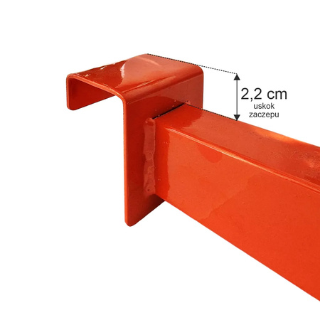 Belka poprzeczna Mega-M G-110 cm trawers 5cm pod płytę pomarańczowy N