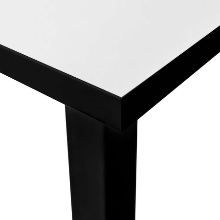 Stół konferencyjny Mega-M 220x130x76 cm biel alpejska