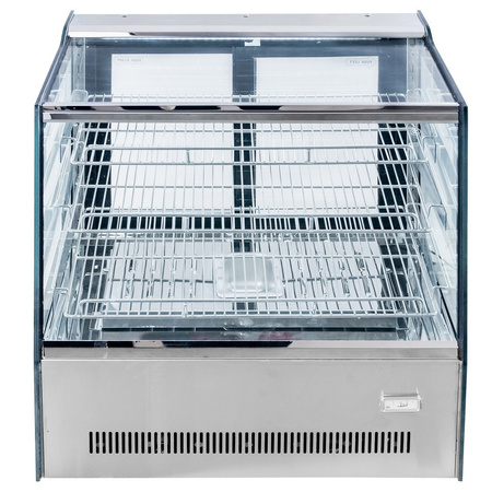 Witryna grzewcza nastawna Mega-M ELSA MINI  S66H S-66 cm G-53 cm H-69 cm inox N